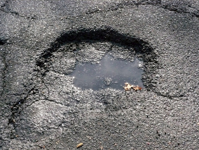 pothole image